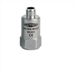 500 mV/g Low Frequency Accelerometers AC135-M12A CTC