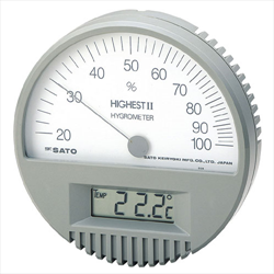 Đồng hồ đo nhiệt độ và độ ẩm	HIGHEST.II	(	7542-00	)	Sato