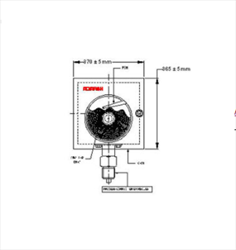 Đồng hồ đo áp suất ER Series Adarsh Industries