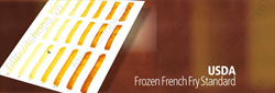 Munsell USDA Frozen French Fry Standard - 5