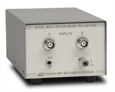 Transformer input preamplifier SR554 SRS Stanford Research System