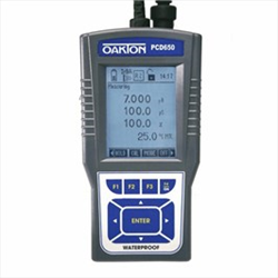 Máy đo ph, độ dẫn điện và Oxy hòa tan PCD 650 pH/Conductivity/ Dissolved Oxygen Meter and Probe with NIST Traceable Calibration Report WD-35434-01 Oakton