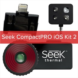 Máy chụp ảnh nhiệt, camera hồng ngoại CompactPRO iOS K2 Seek Thermal 