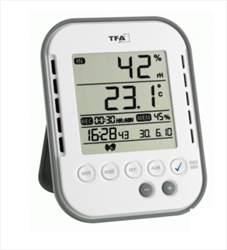 Temper­ature/​Humidity-Logger with alarm and wire­less sensoric TA 122 Dostmann electronic