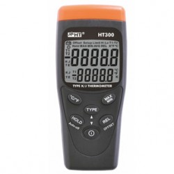 Professional digital thermometer with 1 input HT300 HT Instrument