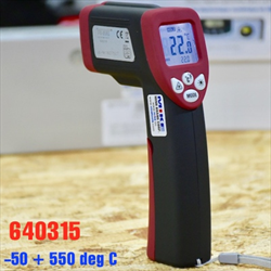 Máy đo nhiệt độ từ xa bằng hồng ngoại -50 – 550 độ C 640315 Vogel