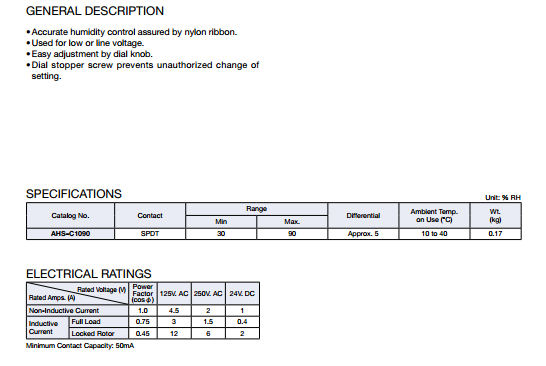 AHS-specification