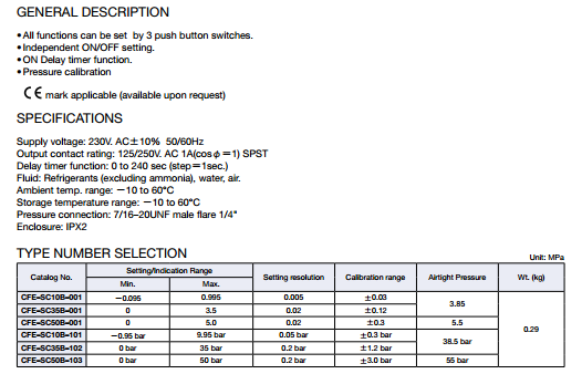 CFE-specification